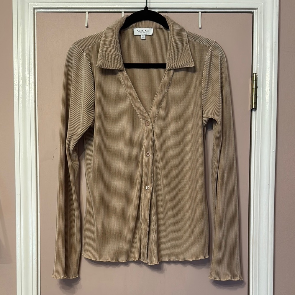 Gilli Plisse Women's Top